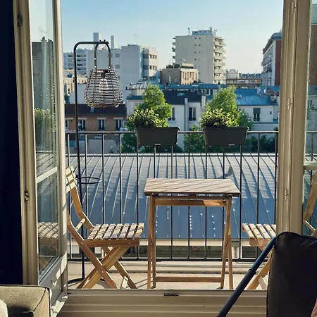 Lovely Appartement-2rooms-6p Sunshine-quiet-subway Apartmán