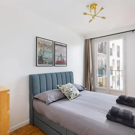 Lovely Appartement-2rooms-6p Sunshine-quiet-subway 公寓 巴黎