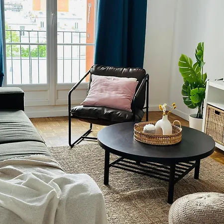 Lovely Appartement-2rooms-6p Sunshine-quiet-subway Paris