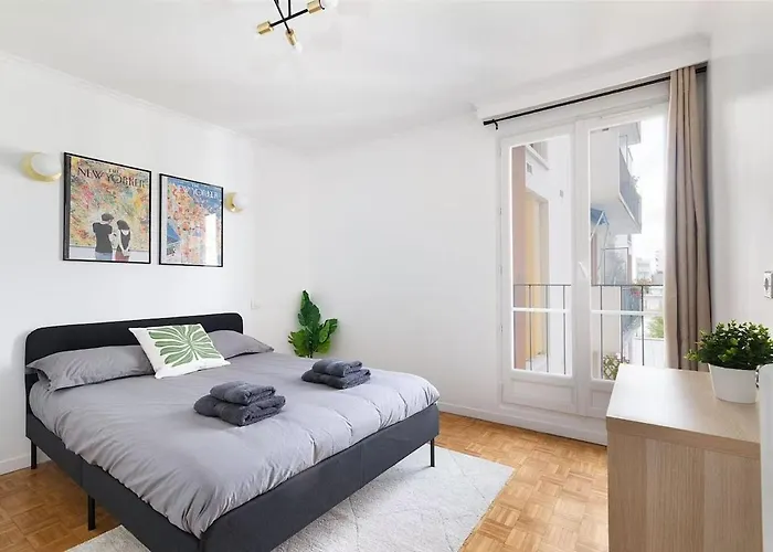 Lovely Appartement-2rooms-6p Sunshine-quiet-subway Apartment