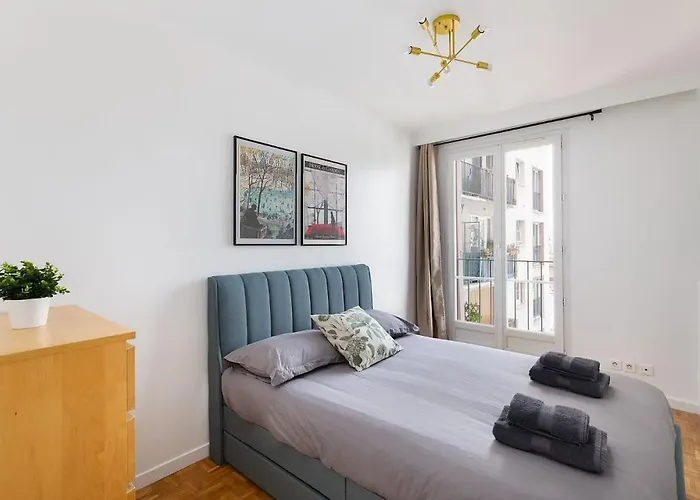 Lovely Appartement-2rooms-6p Sunshine-quiet-subway Apartment Paris