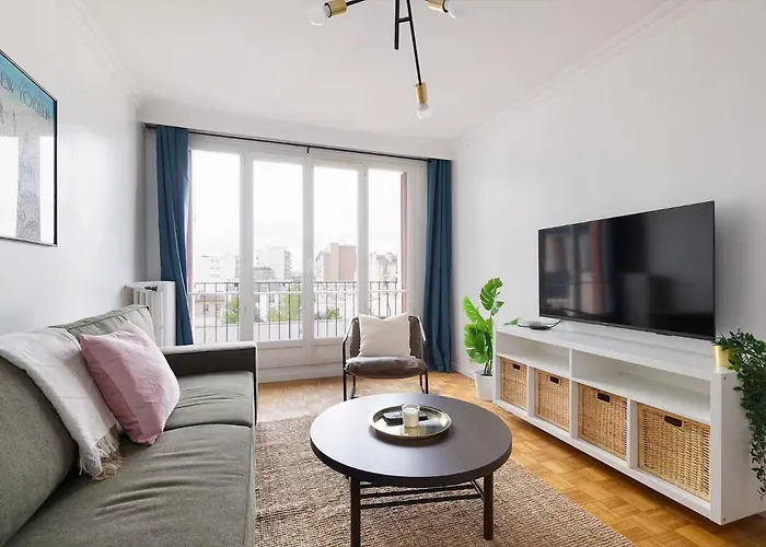 Lovely Appartement-2rooms-6p Sunshine-quiet-subway Apartment